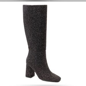 CORKYS YOLO BOOTS - BLACK GLITTER
Size 9